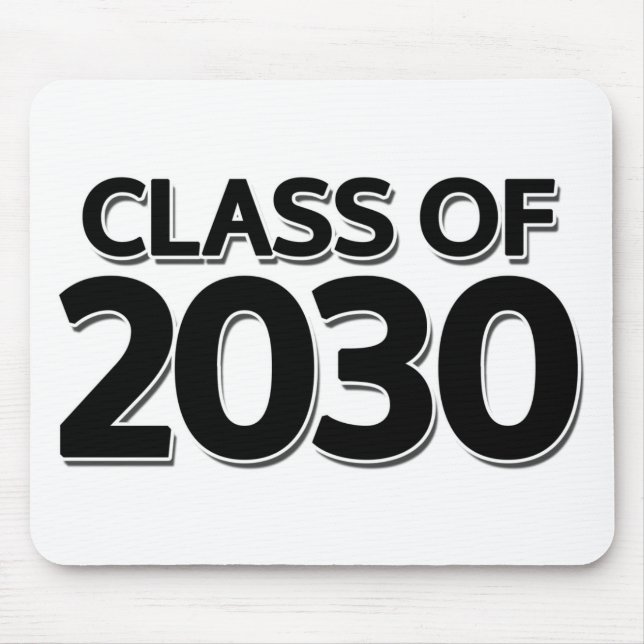 Class of 2030 mouse mat (Front)