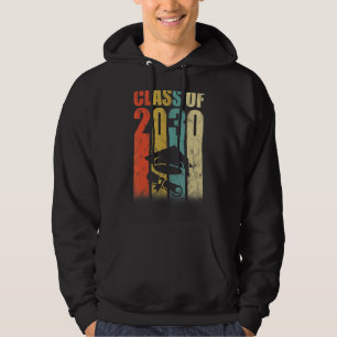 Class Of 2030 Retro Apparel For Day School Graduat Hoodie