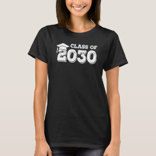 Class of 2030 Shirt Senior Graduation 2030