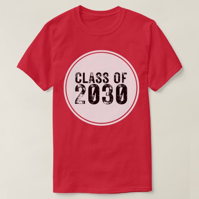 Class of 2030 T-Shirt (Design Front)
