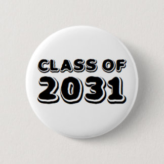 class of 2031 6 cm round badge
