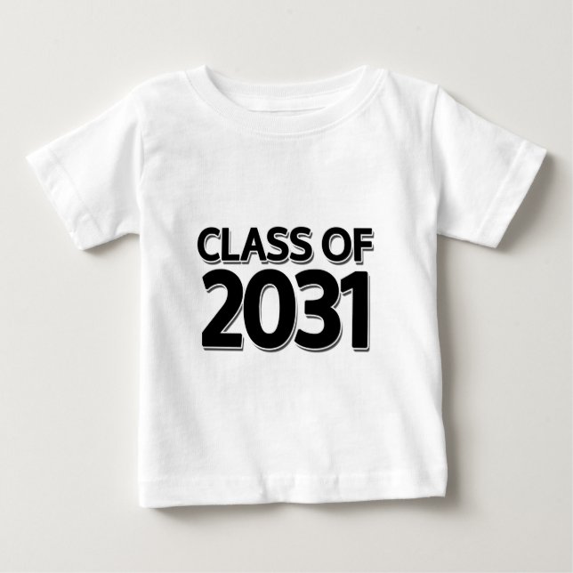 Class of 2031 baby T-Shirt (Front)