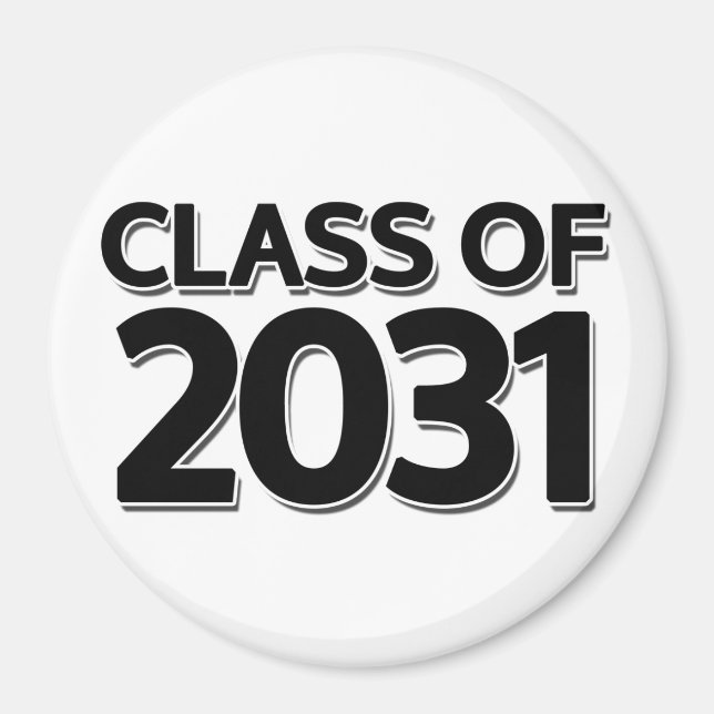 Class of 2031 magnet (Front)