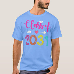 Class Of 2031 Shirt Pre-K Graduate Preschool Gradu