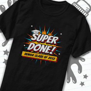Class of 2032 Graduate Super Comic Senior 2032 T-Shirt