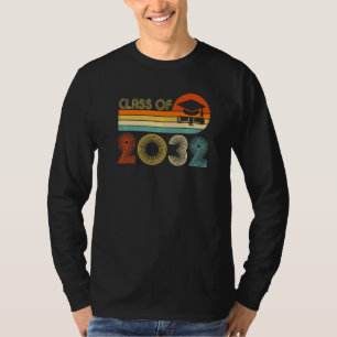 Class Of 2032 Grow With Me Pre K Graduate Vintage T-Shirt
