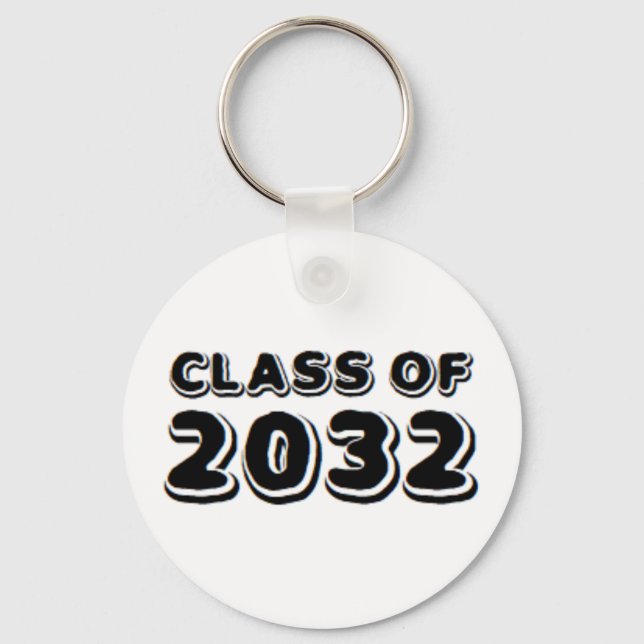 class of 2032 key ring (Front)
