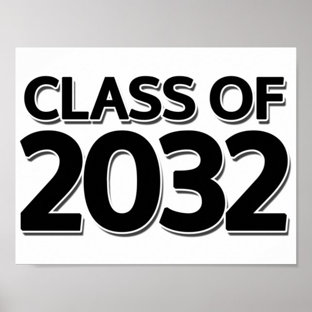 Class of 2032 poster (Front)