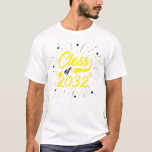 Class Of 2032 - Pre K To 12 - Handprint On Back Gr T-Shirt