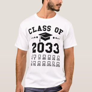 Class Of 2033 Back To School T-Shirt