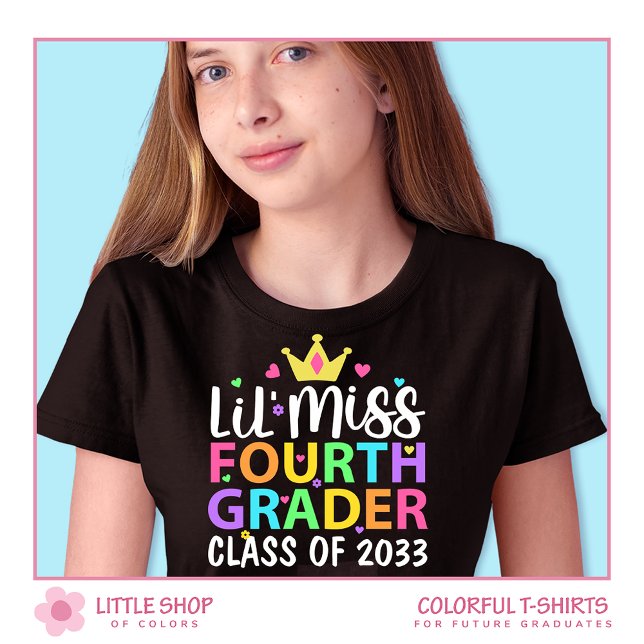 Class of 2033 Fourth Grade T-Shirt (Creator Uploaded)