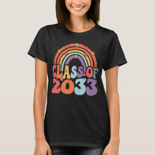 Class Of 2033 Grow With Me First Day Of School T-Shirt