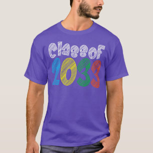 Class Of 2033 Kindergarten Graduation Gifts T-Shirt