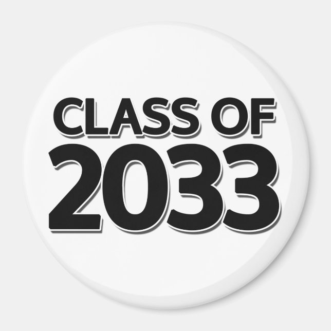 Class of 2033 magnet (Front)