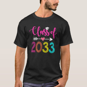Class Of 2033  Pre K Graduate Preschool Graduation T-Shirt