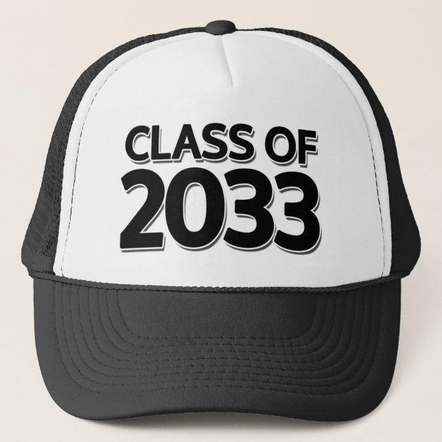 Class of 2033 trucker hat (Front)