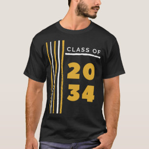 class of 2034 Cadeau Humour Personnalisé T-Shirt