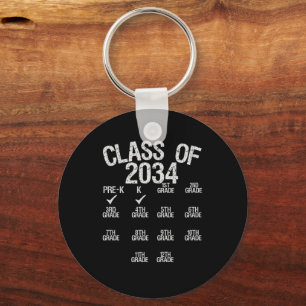 Class Of 2034 Grow With Me Graduation k Class Gift Key Ring