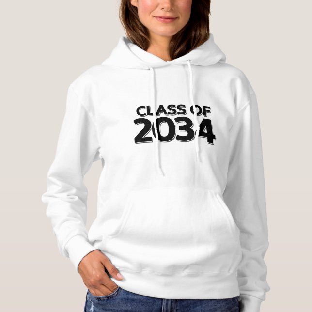 Class of 2034 hoodie (Front)