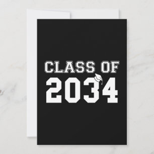 class of 2034 invitation