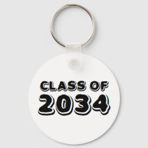 class of 2034 key ring