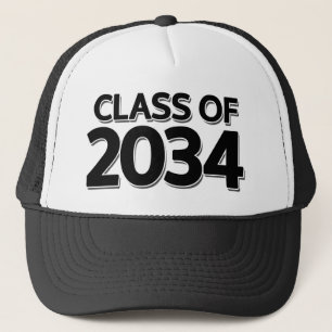 Class of 2034 trucker hat