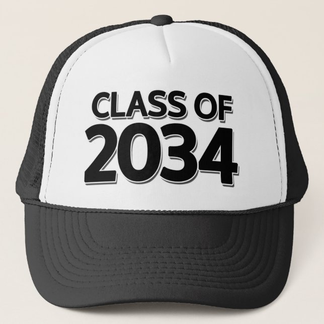 Class of 2034 trucker hat (Front)