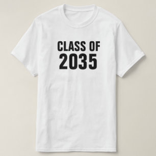 Class of 2035 -adult shirt for kids to grow into!