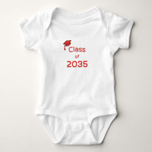 Class of 2035 baby bodysuit
