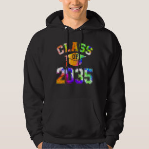Class of 2035 First Day of School Senior Graduati Hoodie
