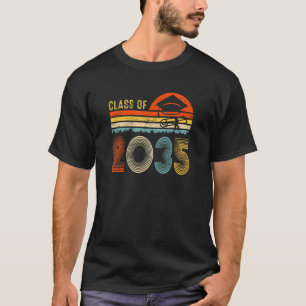 Class Of 2035 Grow With Me Pre K Graduate Vintage T-Shirt