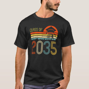 Class Of 2035 Grow With Me Pre K Graduate Vintage T-Shirt