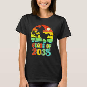 Class Of 2035 Kindergarten Grow With Me Graduation T-Shirt