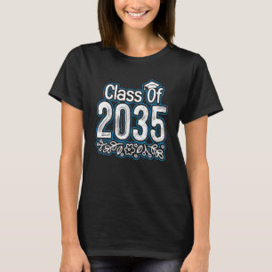 Class of 2035 Kindergarten Pre K First Day of Scho T-Shirt