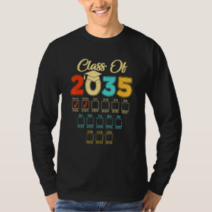 Class Of 2035 Kindergarten Pre K Graduation Grow W T-Shirt