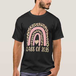 Class Of 2035 Kindergarten Pre-K Grow With Me Grad T-Shirt