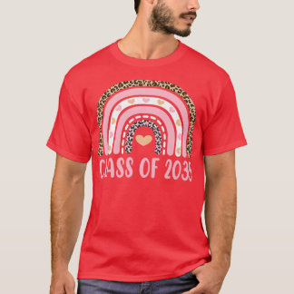 Class Of 2035 Kindergarten Pre-k Grow with Me Grad T-Shirt