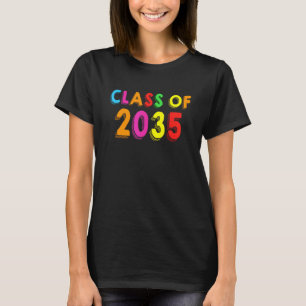 Class Of 2035 Pre K Graduate Preschool Graduation_ T-Shirt