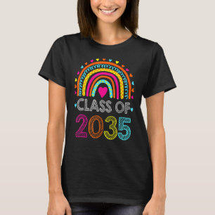 Class Of 2035  Pre K Graduate Preschool Graduation T-Shirt