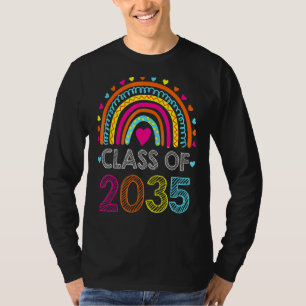 Class Of 2035 Pre K Graduate Preschool Graduation T-Shirt