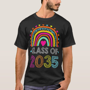 Class Of 2035  PreK Graduate Preschool Graduation  T-Shirt