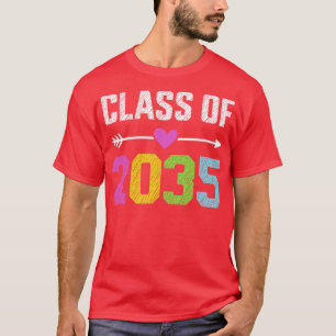 Class of 2035 PreK graduate preschool graduation T-Shirt