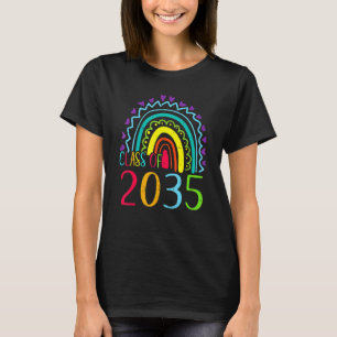 Class Of 2035 Rainbow Back To School Cute T-Shirt