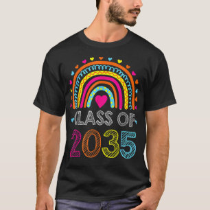 Class Of 2035 Shirt Pre K Graduate Preschool Gradu
