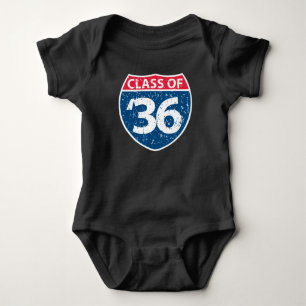 Class of 2036 Baby One Piece Bodysuit