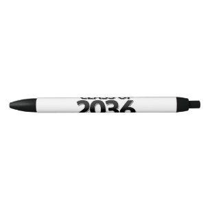 Class of 2036 black ink pen