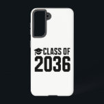 Class Of 2036 Grow With Me Back to School Samsung Galaxy Case<br><div class="desc">Class Of 2036 Grow With Me Back to School</div>