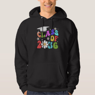 Class of 2036 Grow With Me First Day of School Gra Hoodie
