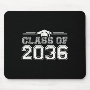 Class Of 2036 Grow With Me Graduation 2036 Mouse Mat