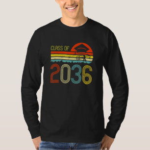 Class Of 2036 Grow With Me Pre K Graduate Vintage T-Shirt